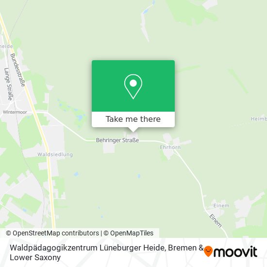 Waldpädagogikzentrum Lüneburger Heide map