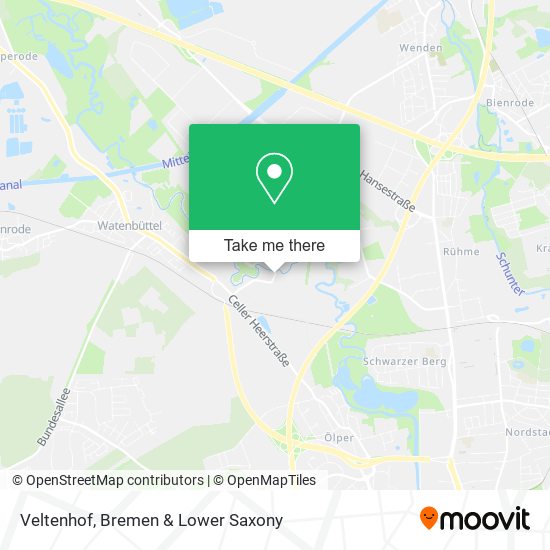 Veltenhof map