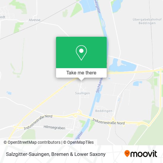 Salzgitter-Sauingen map
