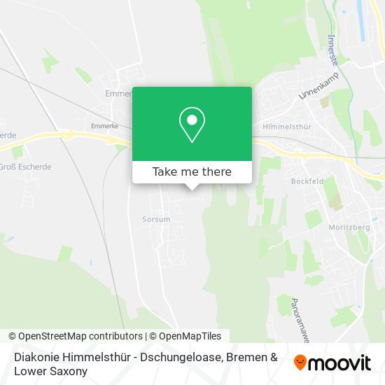 Diakonie Himmelsthür - Dschungeloase map