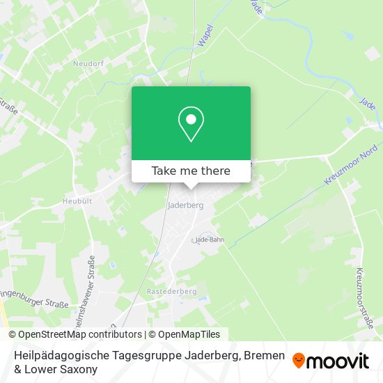 Heilpädagogische Tagesgruppe Jaderberg map