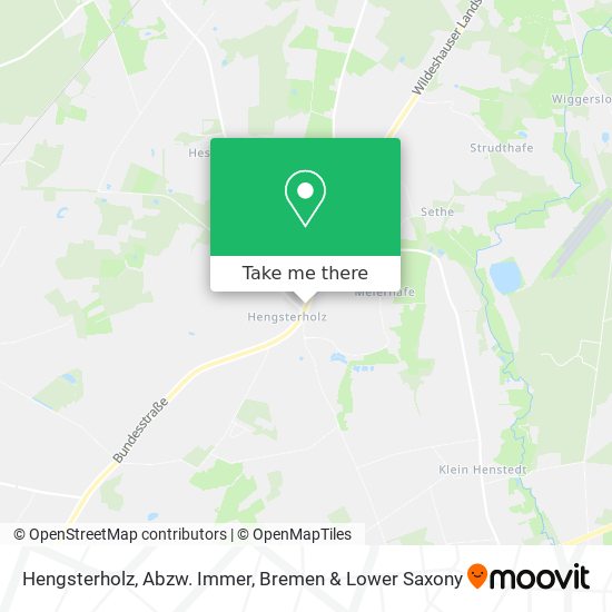 Hengsterholz, Abzw. Immer map