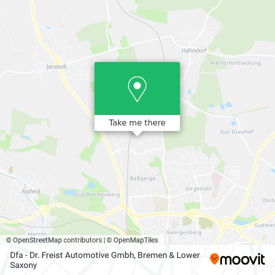 Dfa - Dr. Freist Automotive Gmbh map