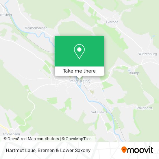 Hartmut Laue map