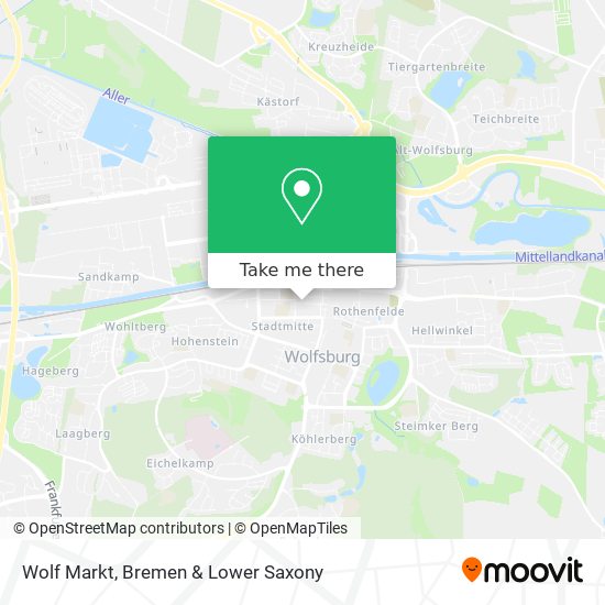 Wolf Markt map