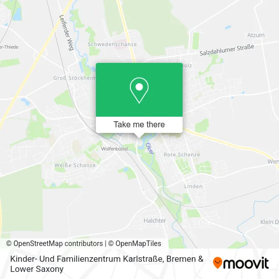 Карта Kinder- Und Familienzentrum Karlstraße