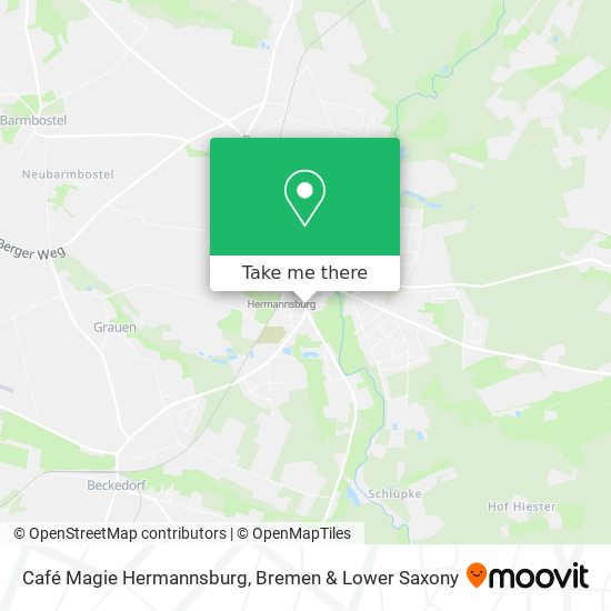 Café Magie Hermannsburg map