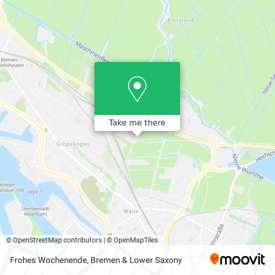 Frohes Wochenende map