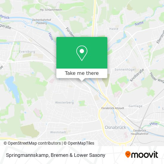 Springmannskamp map