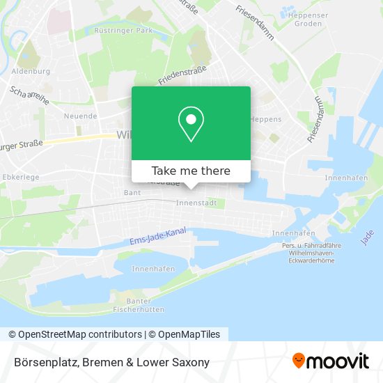 Börsenplatz map