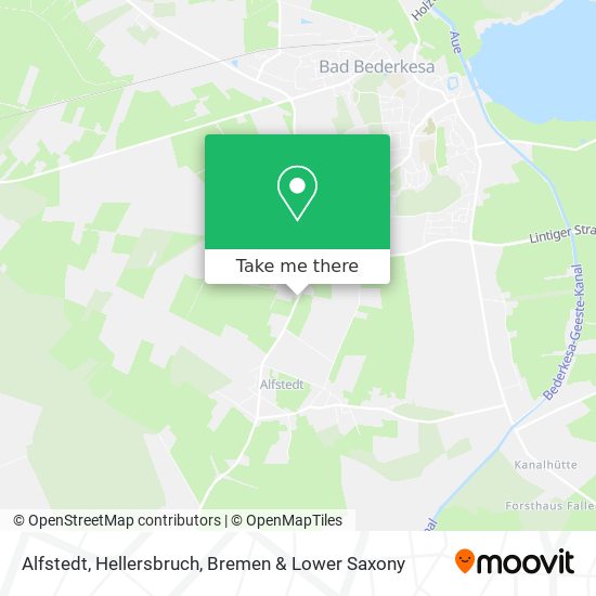 Alfstedt, Hellersbruch map