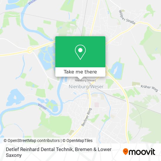 Detlef Reinhard Dental Technik map