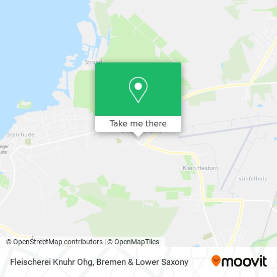Fleischerei Knuhr Ohg map