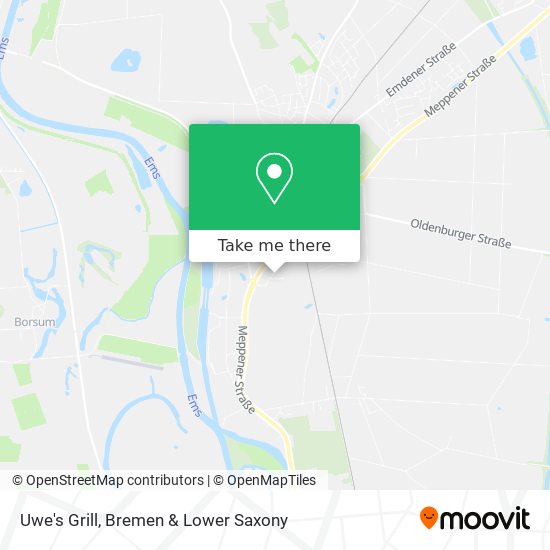 Uwe's Grill map