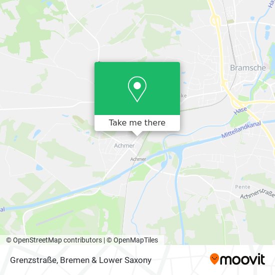 Grenzstraße map