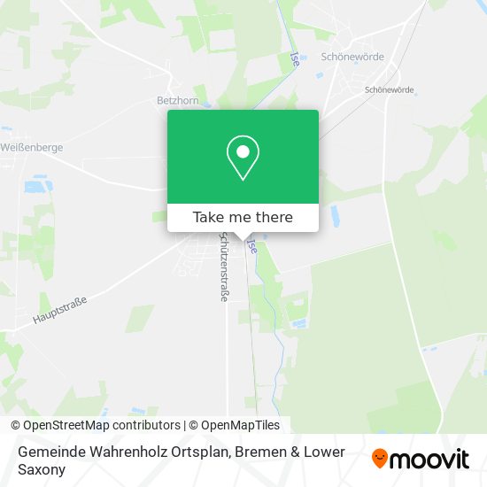 Gemeinde Wahrenholz Ortsplan map