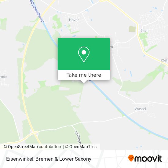 Eisenwinkel map