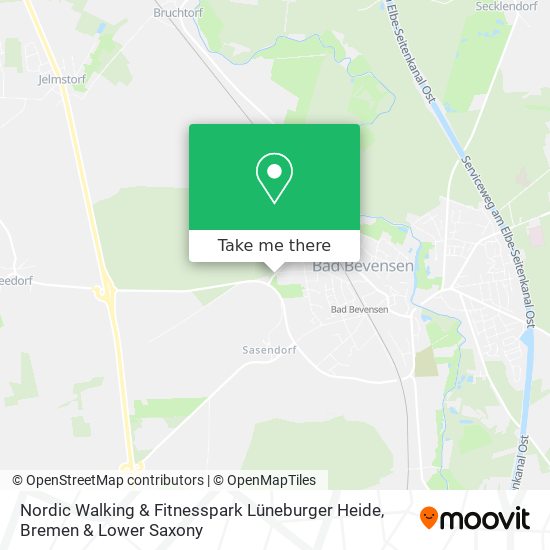 Nordic Walking & Fitnesspark Lüneburger Heide map