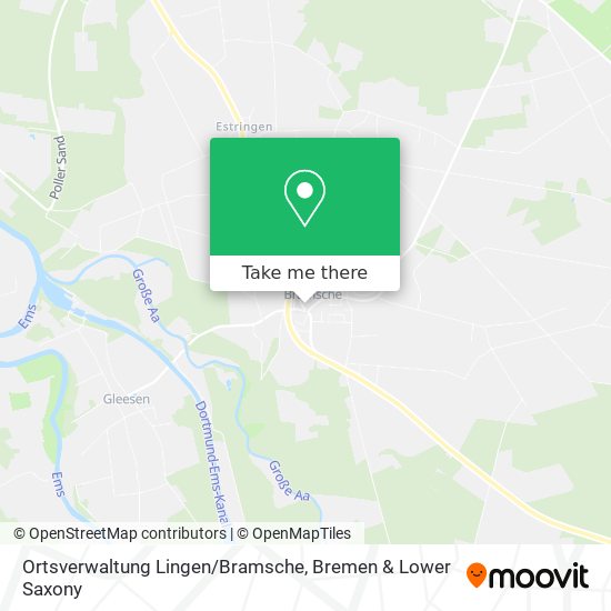 Ortsverwaltung Lingen/Bramsche map