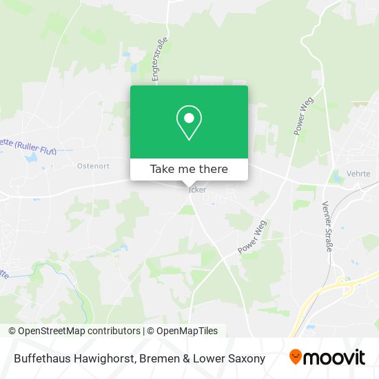 Buffethaus Hawighorst map