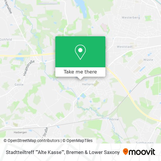 Stadtteiltreff ""Alte Kasse"" map