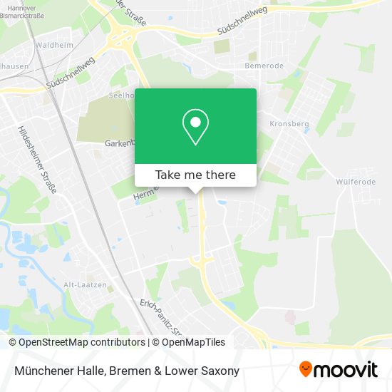 Münchener Halle map