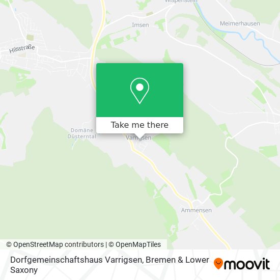 Dorfgemeinschaftshaus Varrigsen map