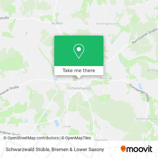 Schwarzwald Stüble map