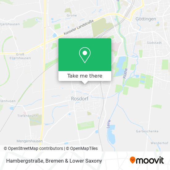 Hambergstraße map