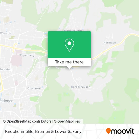 Knochenmühle map