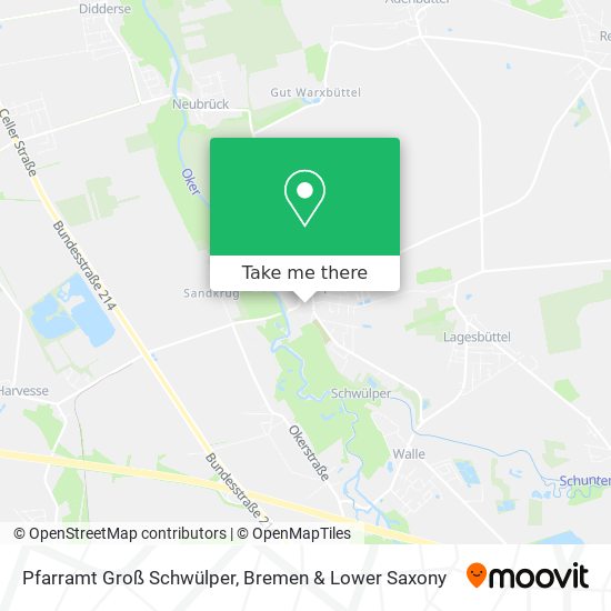 Pfarramt Groß Schwülper map