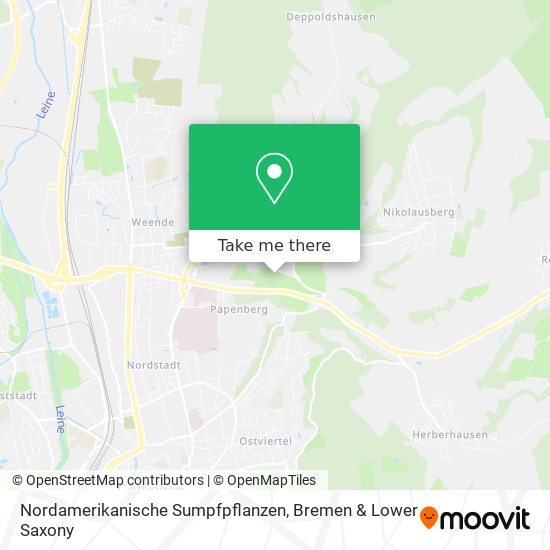 Nordamerikanische Sumpfpflanzen map