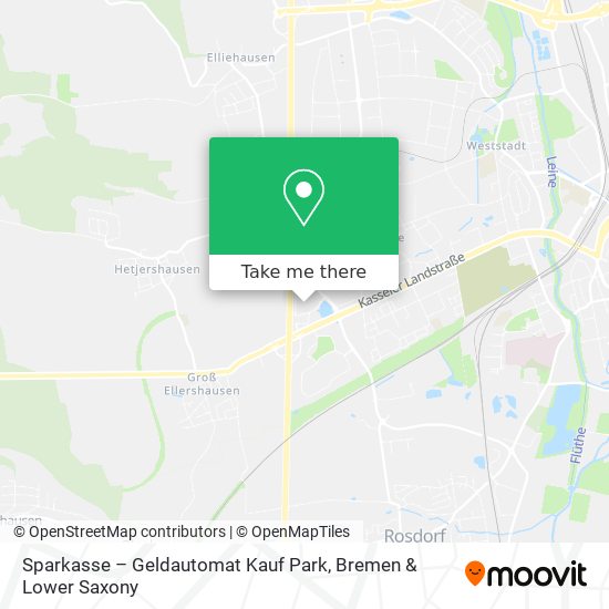 Карта Sparkasse – Geldautomat Kauf Park