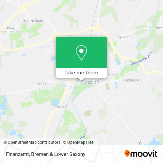 Finanzamt map