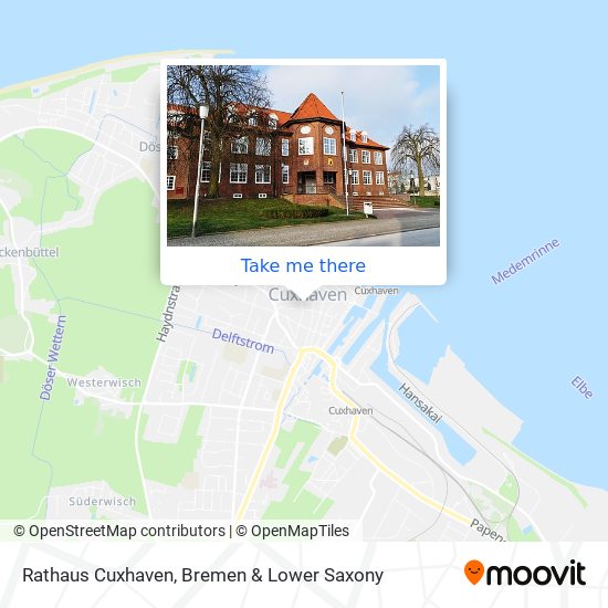 Rathaus Cuxhaven map
