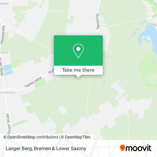 Langer Berg map