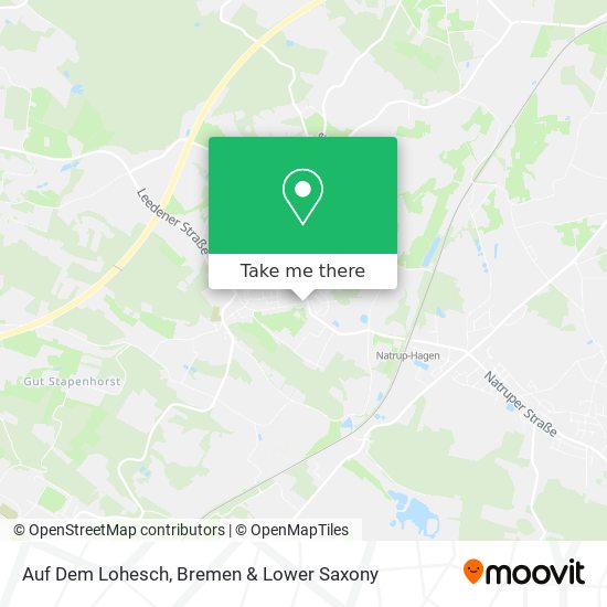 Auf Dem Lohesch map