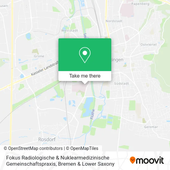 Карта Fokus Radiologische & Nuklearmedizinische Gemeinschaftspraxis