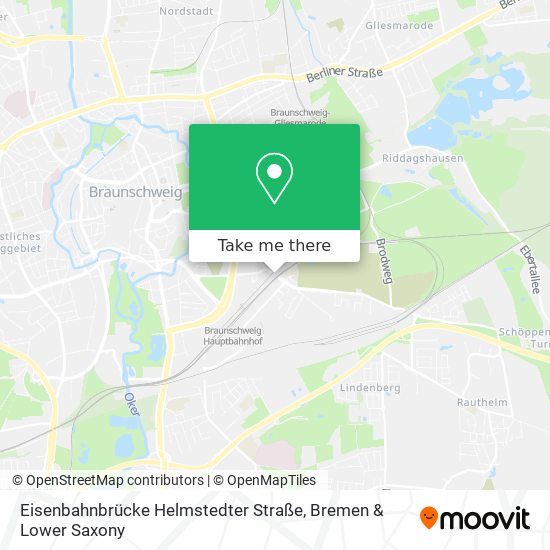 Eisenbahnbrücke Helmstedter Straße map