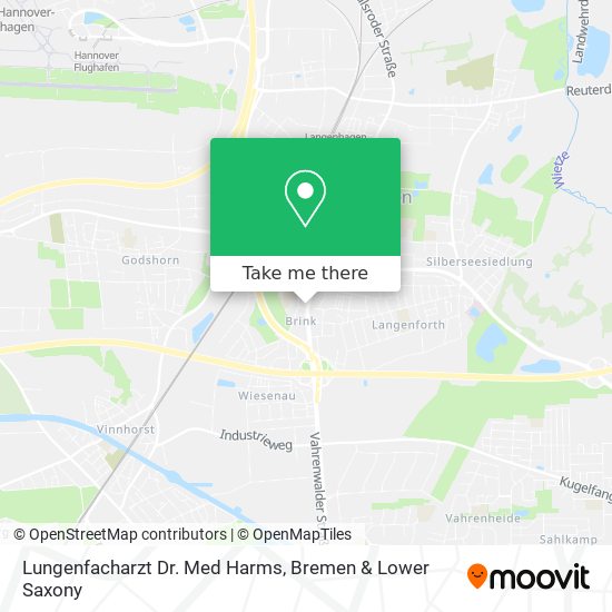 Lungenfacharzt Dr. Med Harms map
