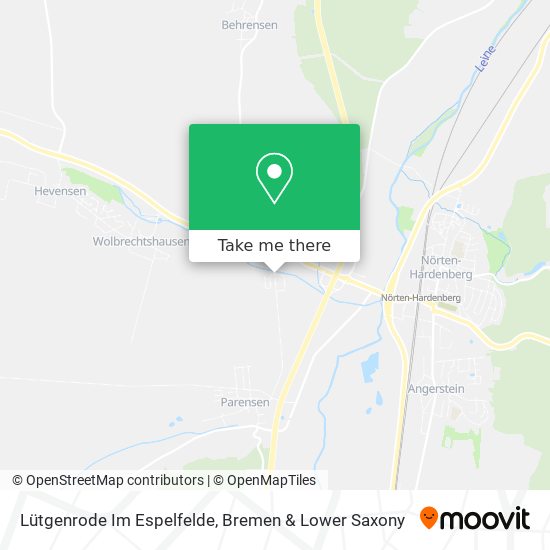 Lütgenrode Im Espelfelde map