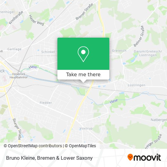 Bruno Kleine map