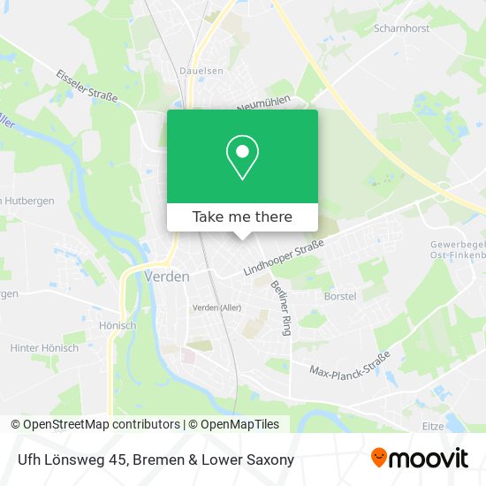 Ufh Lönsweg 45 map