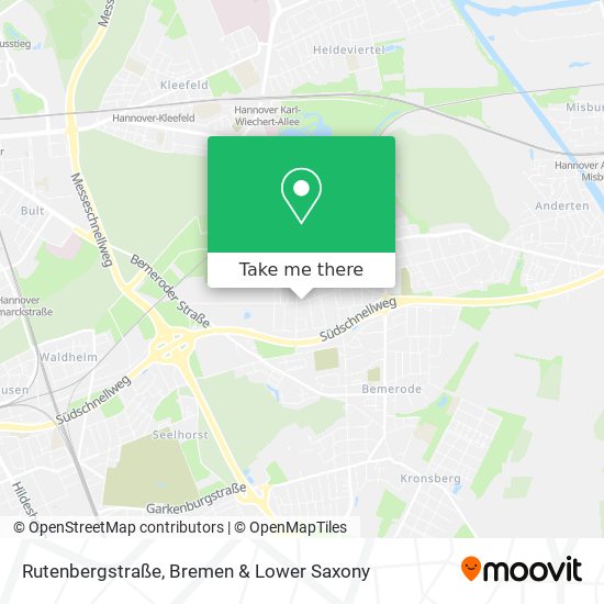 Rutenbergstraße map