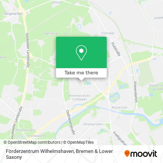 Förderzentrum Wilhelmshaven map