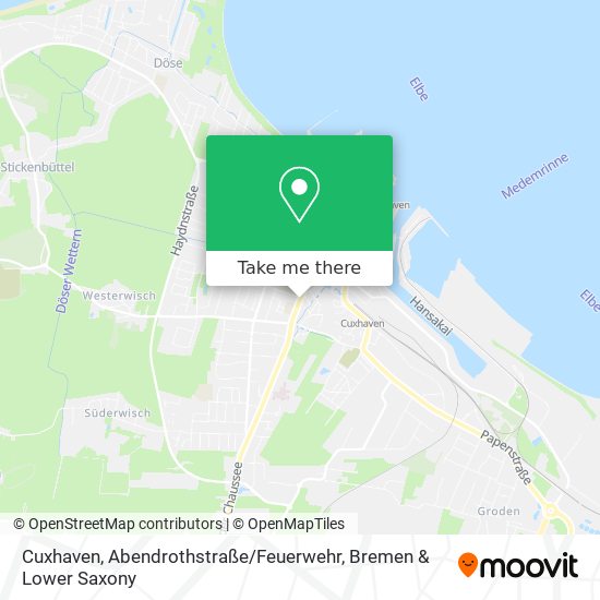 Cuxhaven, Abendrothstraße / Feuerwehr map