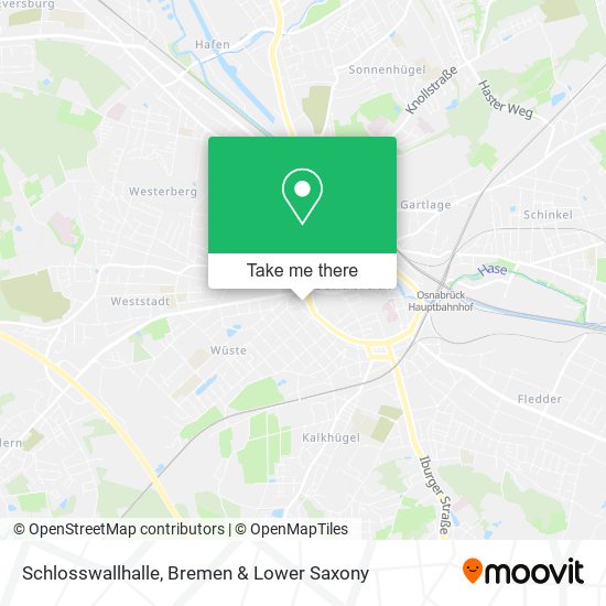 Schlosswallhalle map