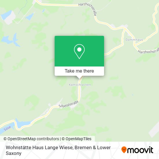 Wohnstätte Haus Lange Wiese map