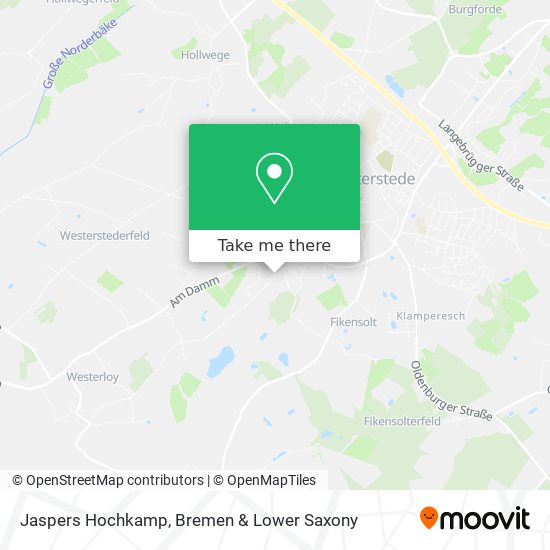 Jaspers Hochkamp map