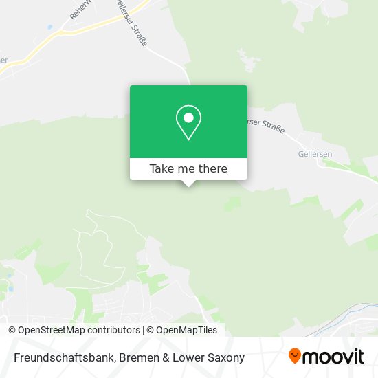 Freundschaftsbank map